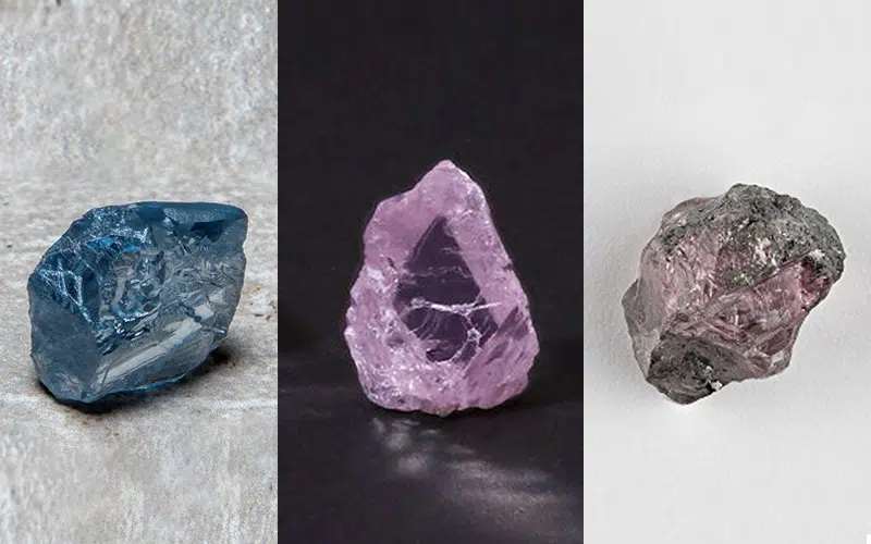 Rough Diamonds: A Blue, Pink and Violet July